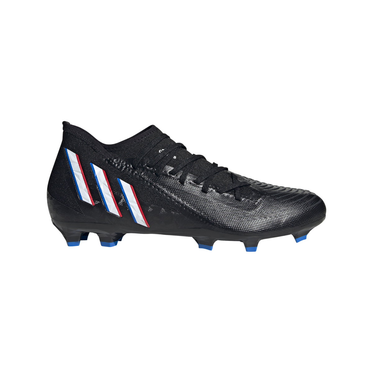 Adidas predator black and blue discount