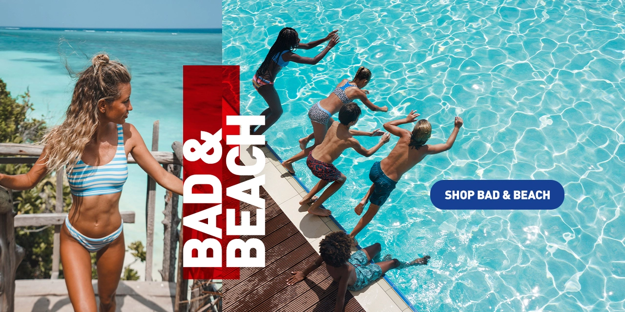 Bad & Beach shop je bij Intersport