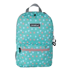 Brabo Backpack Storm Hearts turq/pink