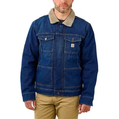 Carhartt Denim Sherpa Jacket