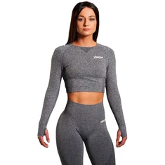 Forza Long Sleeve Seamless Crop Top