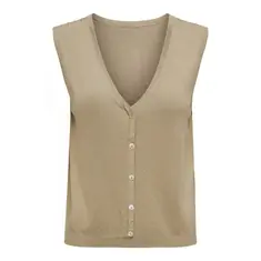 Jacqueline de Yong Basica Reverse Button Top ds