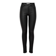 Jacqueline de Yong Thunder Coated High Broek