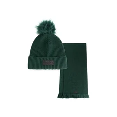 Malelions Women Knitted Beanie Scarf Set