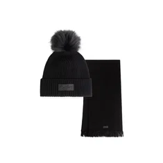 Malelions Women Knitted Beanie Scarf Set