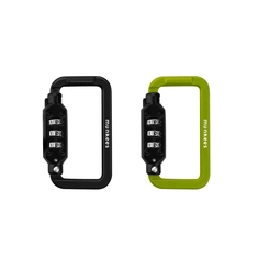 Munkees Combination Lock Carabiner SQUARE
