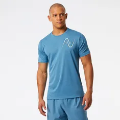 New Balance Graphic Impact Run Shirt