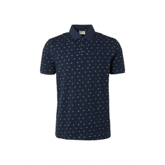 No Excess Allover Printed Polo
