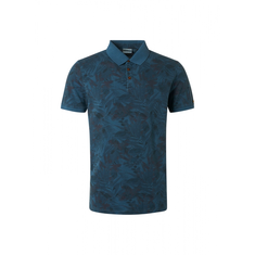 No Excess Allover Printed Polo