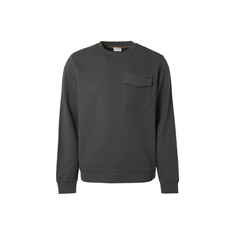 No Excess Double Layer Jacquard Crewneck