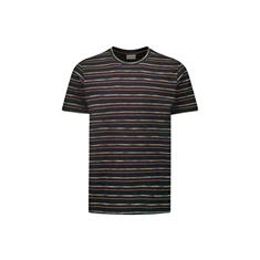 No Excess Multi Coloured Stripes T-Shirt