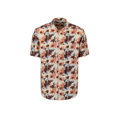 No Excess Shirt Allover Print Twill