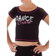 Papillon Dance Crew Crop Shirt Junior