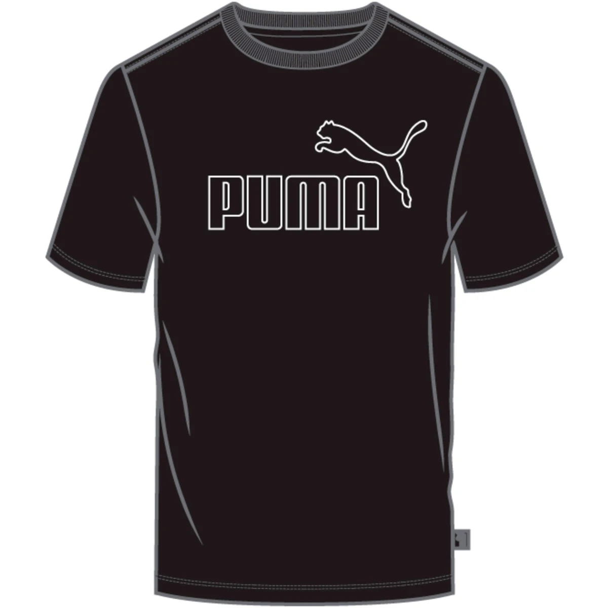 Puma Ess Elevated Pique T shirt T shirts Tops Kleding