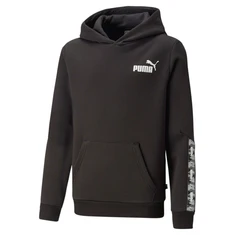 Puma Ess Tape Camo Hooded Junior