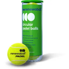 RENEWABALL Padelbal Koker 3 Stuks