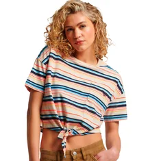 Superdry Vintage Boxy Tie Front Top