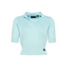 Superdry Vintage Cropped Knit Polo