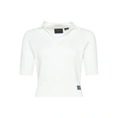 Superdry Vintage Cropped Knit Polo