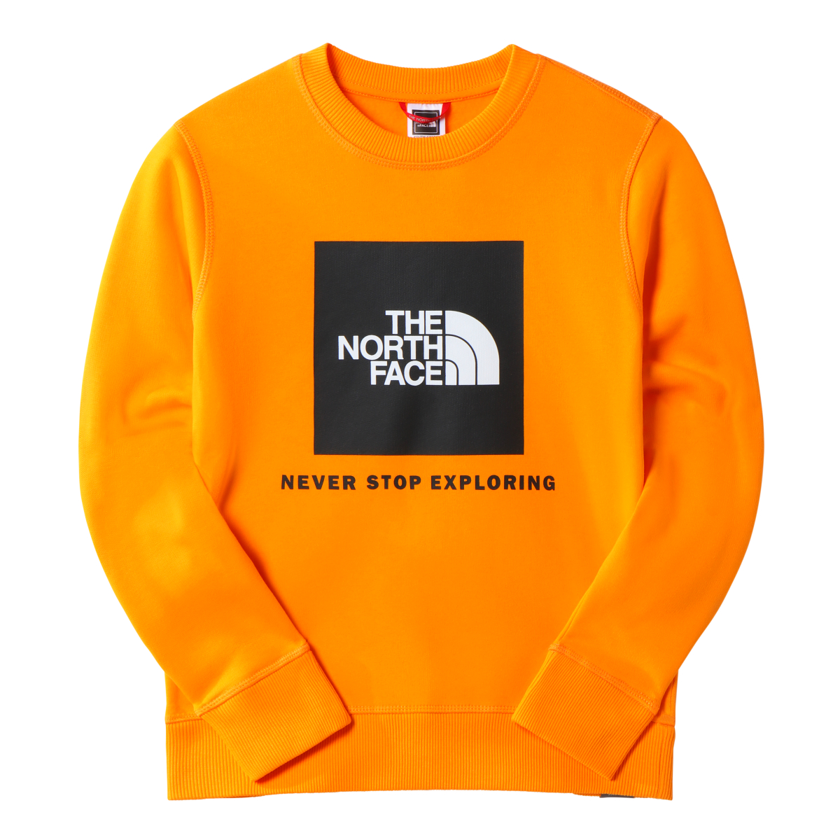 The north face box discount crew sweatshirt junior