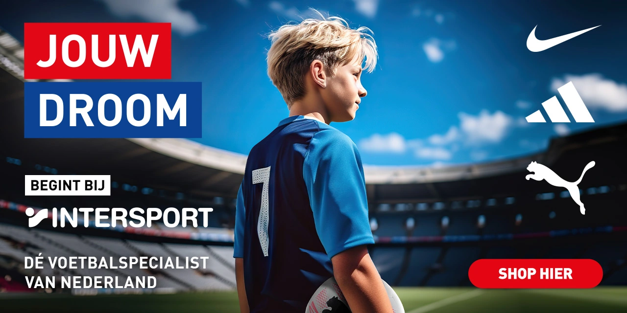 Voetbalschoenen shop je bij Intersport Eindhoven